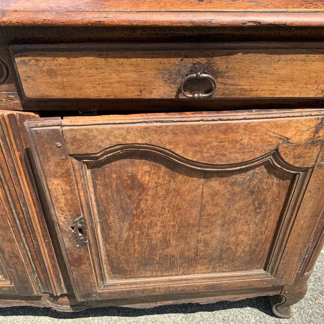 Wood Late 18th Century French Antique Buffet For Sale - Image 7 of 18