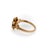 Metal Late 19th Century 14k Gold Victorian Three-Stone Old Mine Cut Diamond Ring, Size 5.25 For Sale - Image 7 of 9