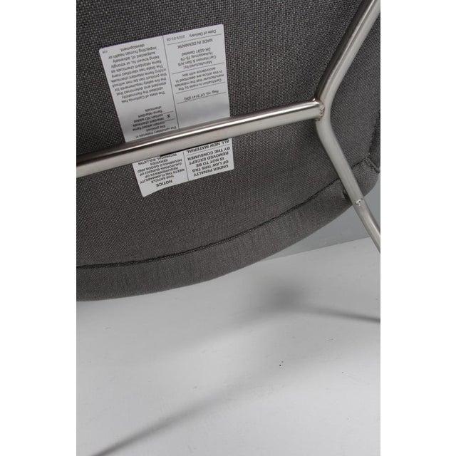 Brown Model CH445 Wing Chair in Original Leather by Hans J. Wegner, 2010s For Sale - Image 8 of 10