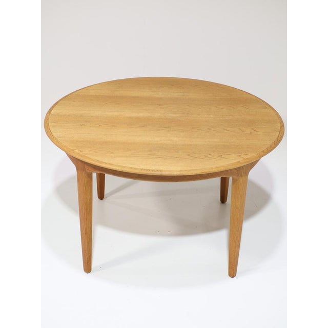 Beige Model 62 Extendable Dining Table in Oak by Henning Kjaernulf for Sorø, Denmark, 1960s For Sale - Image 8 of 18