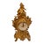 Late 19th Century Antique French Louis XV Style Gilt Boudoir Clock by Jennings Brothers - Model 697 For Sale