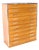 Japanese High Chest of Drawers, 1980s For Sale