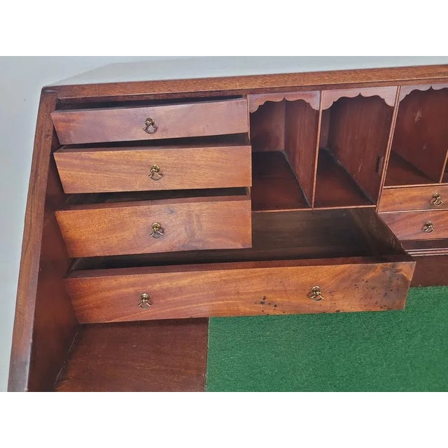 English George III Inlaid Writing Bureau, 18th Century For Sale - Image 11 of 18