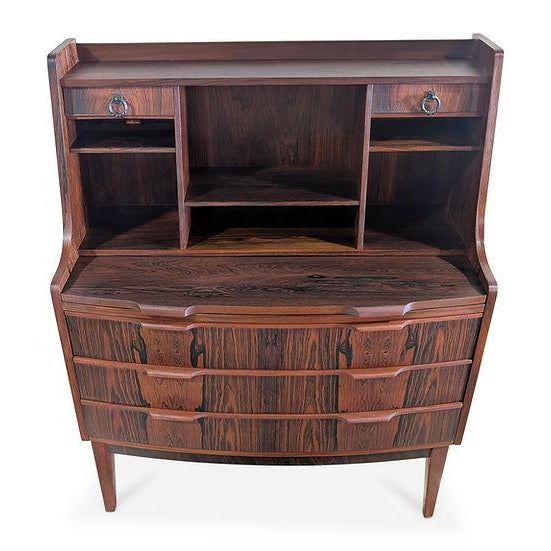 Vintage Danish made in the 1950's and recently refurbished in our Red Hook workshop Dimensions: 45.25" H 37" L and 17" D...