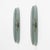 Mid-Century Modern Aqua Green Murano Glass Sconces, 2000, Set of 2 For Sale - Image 4 of 10