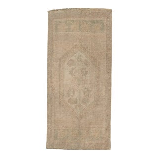 A Vintage Turkish Yastik Rug 1'7 X 3'6 For Sale