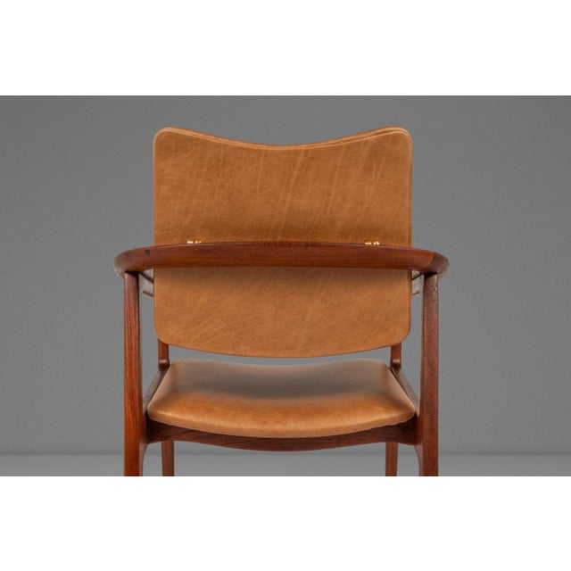 Set of Two ( 2 ) Model 132 Accent Chairs by Sigvard Bernadotte for France & Son France & Daverkosen Sold by John Stuart, Denmark, C. 1953 For Sale - Image 9 of 18