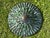 Mid-20th Century 20'' Tiffany-Style Leaded Green Slag Glass Lotus Leaf Lamp Shade For Sale - Image 12 of 18