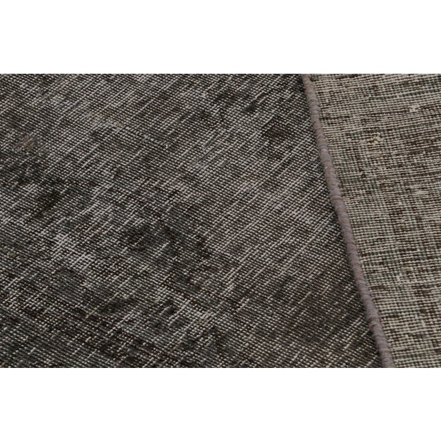 Textile Vintage Persian Rug in Brown and Gray by Rug & Kilim For Sale - Image 7 of 7