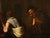 17th Century Roman Artist after Caravaggio, Company of Musicians, 1650, Oil on Canvas For Sale - Image 5 of 15
