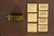 Roycroft Arts & Crafts Brass Finished Hammered Copper Letter Rack With Calendar Frame or Picture Frame For Sale - Image 10 of 16
