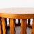 Goldenrod Vintage Mid Century Walnut & Burl Drum Side Tables by Cal Mode For Sale - Image 8 of 15