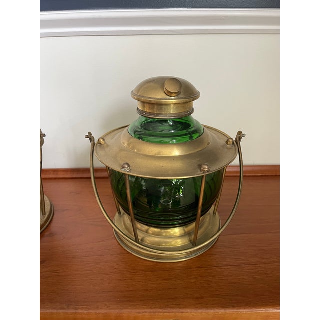 1950s Mid Century Nautical Cocktail Shakers For Sale - Image 5 of 11