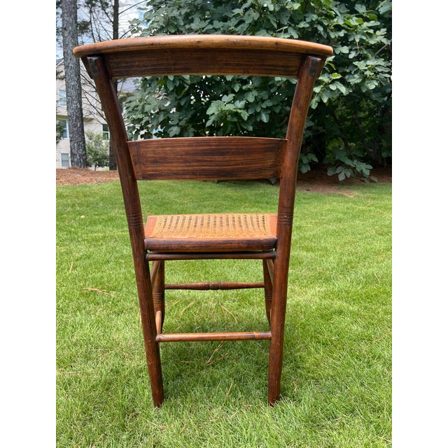 This set of 4 caned chairs were my great grandmothers dining chairs. I believe they are early 20th century. Condition is...