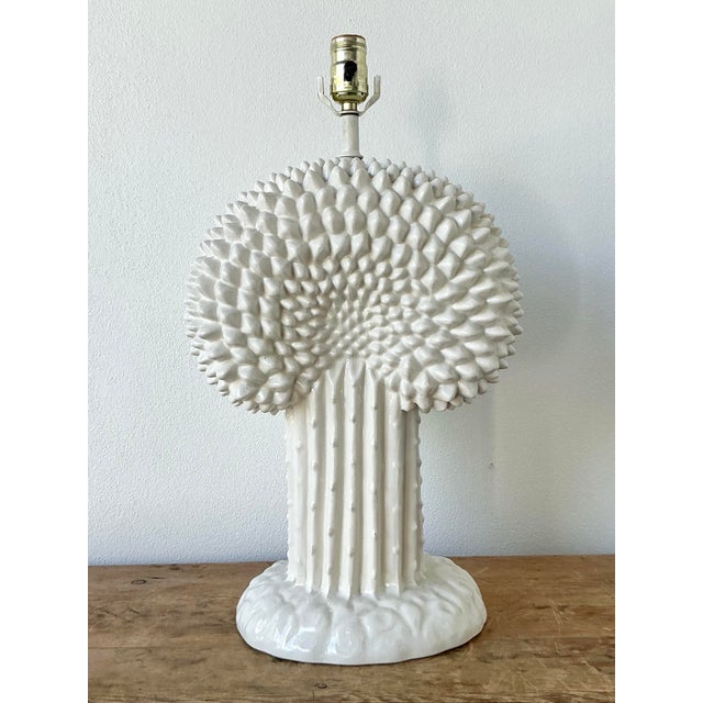 Vintage Boho Cactus Lamp After John Dickinson For Sale - Image 9 of 12