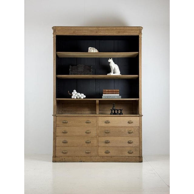 Wood French Oak Cupboard, 1900s For Sale - Image 7 of 18