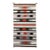 Vintage Native American Navajo Rug, Wool & Cotton, Banded Pattern, Tribal Art, 2x3 For Sale