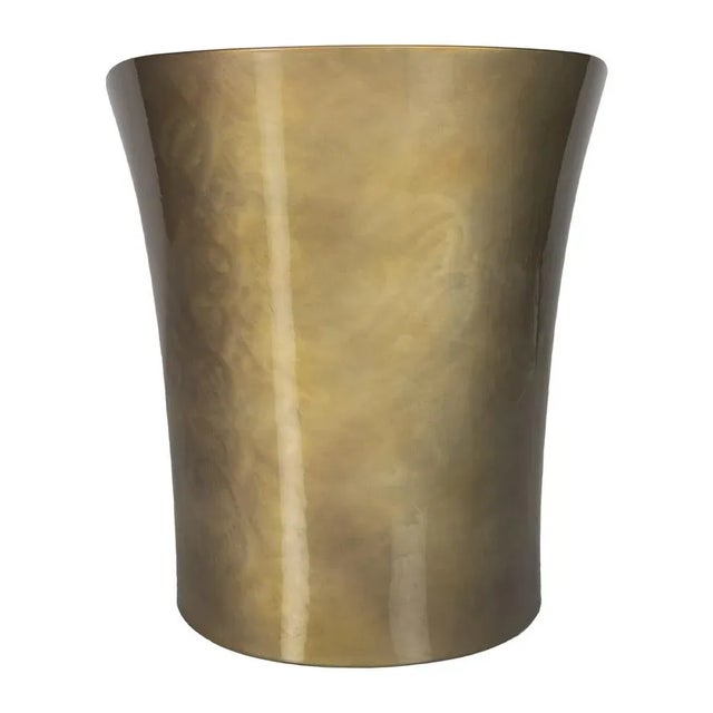 Gold Metallic Moon Armchair by Tokujin Yoshika for Moroso For Sale - Image 6 of 10