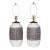 Mid 20th Century Martz Influence Table Lamps. For Sale