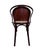 Brown Early 20th Century Viennese Bentwood Armchair in the Manner of Thonet For Sale - Image 8 of 16