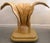 Wood Casa Bique Attr. Palm Leaves Console Table & Mirror For Sale - Image 7 of 9