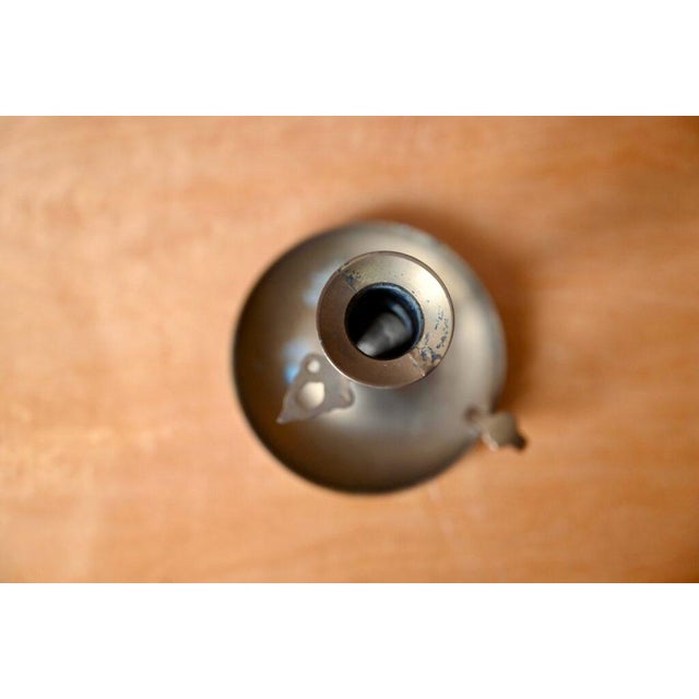 Metal Antique French Candlestick For Sale - Image 7 of 8