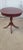 1930s Vintage Elegant Round Pedestal Table in Deep Mahogany Finish Antique For Sale - Image 6 of 12