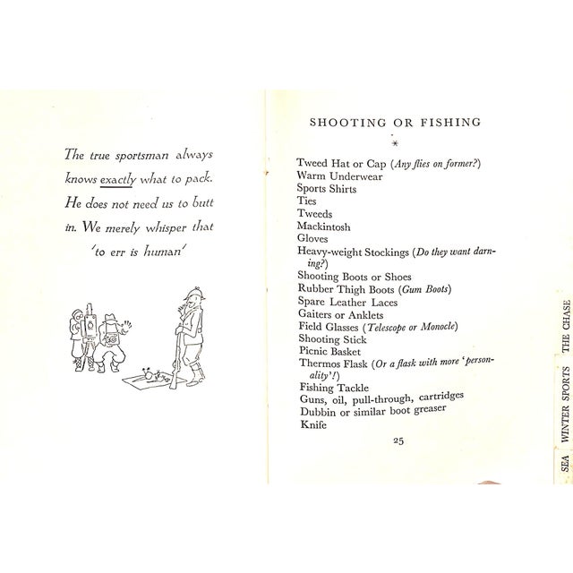 "Packing Predicaments" 1930 Austin Reed: London For Sale - Image 9 of 11