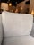 Light Blue Suede Club Chair For Sale - Image 9 of 14