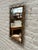 Rectangular Mirror with Brass Frame, 1960s For Sale - Image 6 of 7