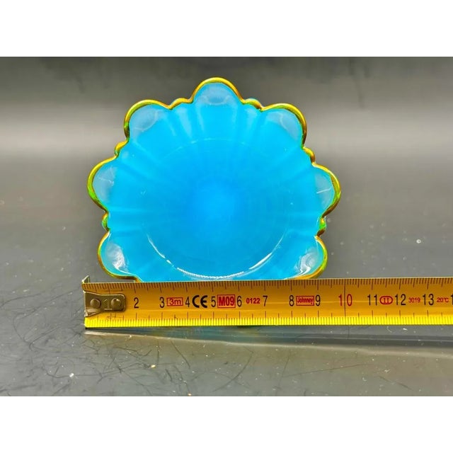 Blue Napoleon III Blue Opaline Jam Jars For Sale - Image 8 of 12