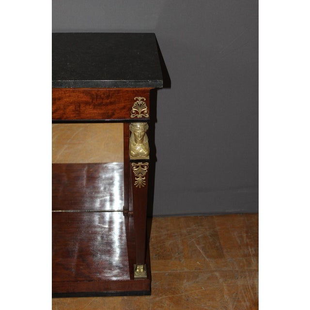 Antique Mahogany Console Table, 1800s For Sale - Image 5 of 15