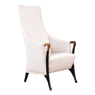 Italian Lounge Chair by Umberto Asnago for Giorgetti, 1970s For Sale