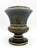 1950s Wade Pottery Ireland Blue Pedestal Shamrock Vase, Irish Porcelain Urn - Neoclassical / Traditional / English Country For Sale - Image 13 of 15