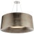 Barbara Barry for Visual Comfort Signature Halo Medium Hanging Shade in Burnished Silver Leaf For Sale