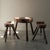 Brutalist Coffee Table with Stools, 1960s, Set of 5 For Sale - Image 14 of 14
