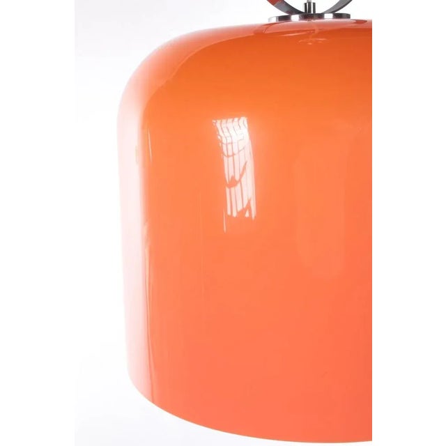 Plastic Vintage Alvise Hanging Lamp by Luigi Massoni for Guzzini, 1970s For Sale - Image 7 of 10