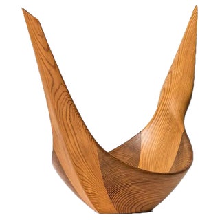 Swedish Sculpture Bowl by Jonny Mattsson, 1950s For Sale