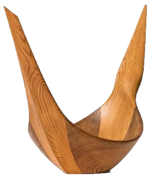 Swedish Sculpture Bowl by Jonny Mattsson, 1950s
