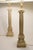 1930s Neoclassical Ionic Column Plaster Table Lamps XL 44" - a Pair For Sale - Image 4 of 9