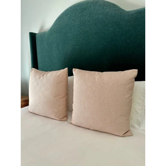 Art Deco Pair of Fabricut Inc. Throw Pillows For Sale - Image 3 of 8