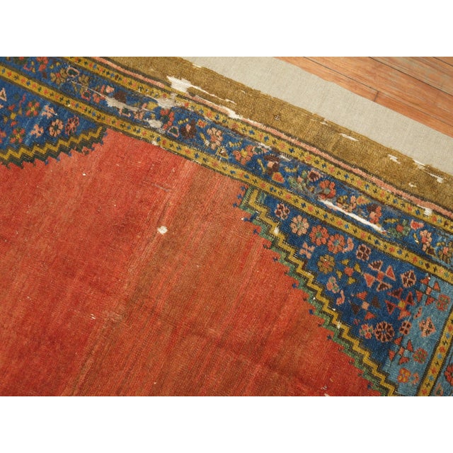 Antique Zabihi Collection Bakshaish Rug on Fabric Textile For Sale - Image 4 of 9