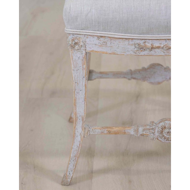 Early 19th Century Swedish 19th Century Gustavian Stool For Sale - Image 5 of 8