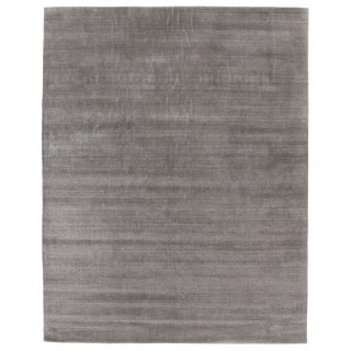 Exquisite Rugs Creil Hand loom Bamboo/Silk Linen Rug-8'x10' For Sale