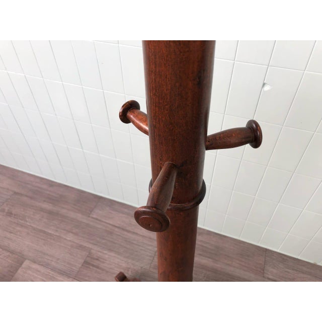 Antique Coat Rack in Walnut, 19th Century For Sale - Image 10 of 18