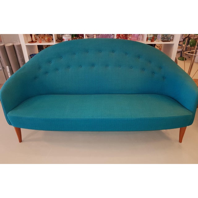 Paradiset Sofa by Kerstin Hörlin Holmquist for Nordiska Kompaniet, 1958 For Sale - Image 9 of 16