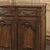 Burnt Umber Antique Country French Walnut Buffet ~ Trois Porte Enfilade For Sale - Image 8 of 17
