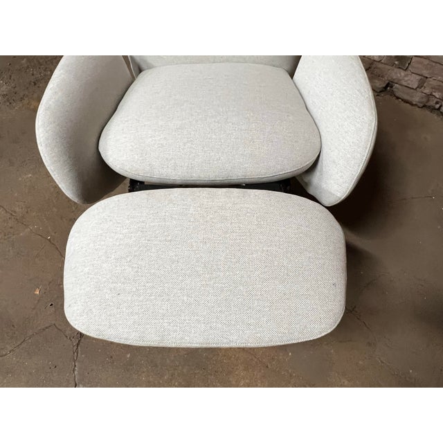 Vala Swivel Recliner Chair by Design Within Reach by Designer Hlynur Atlason For Sale - Image 9 of 13