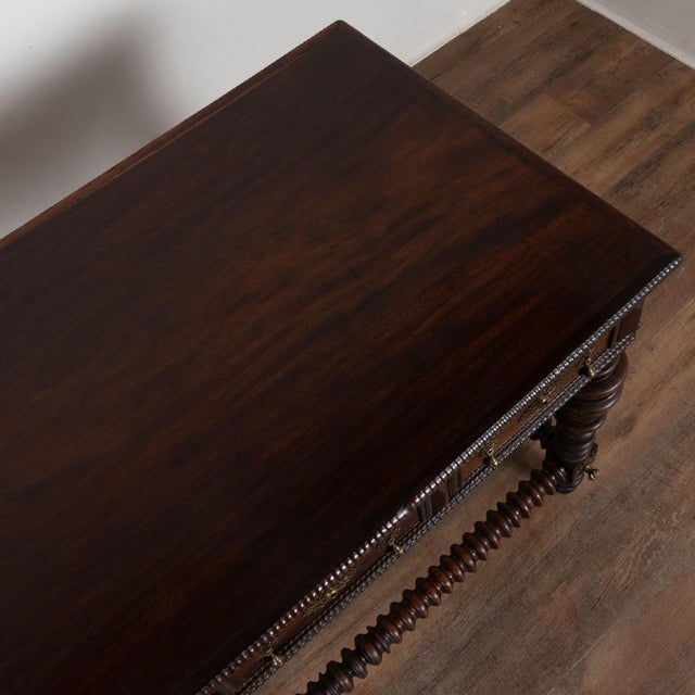 Late 18th Century Portuguese Chestnut Console Table For Sale - Image 6 of 17