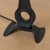 1950s French Heavy Iron Brutalist Lamp For Sale - Image 10 of 12